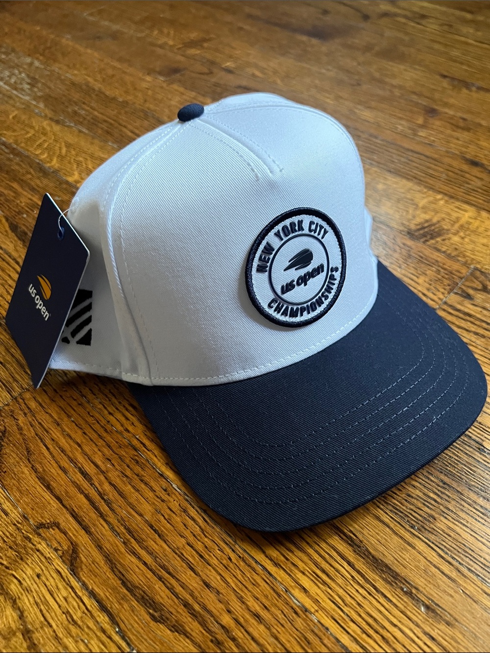 US OPEN New York City Championships Two-Tone Baseball Cap - White/Navy